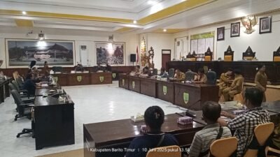 DPRD Bartim Gelar RDPU Bahas Maslah Lahan Antara PT SGM Dengan Warga