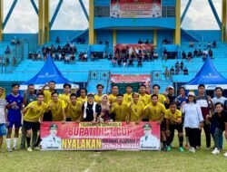 SAMREDA FC Tumbangkan ATA X NAURA FC 1-0 di Stadion Murakata Pada Bupati HST Cup 2025