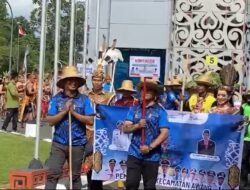 Karnaval Budaya Nansarunai Jajaka 2025 Meriahkan Tamiang Layang
