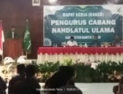 Bahas Program, PC NU Barito Timur Gelar Rapat Kerja