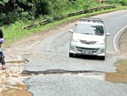 Sering Dikeluhkan Warga, Jalan Nasional di Barito Timur Mulai Diperbaiki