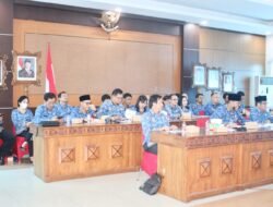 Pemkab Barito Timur Ikuti Rakor Pemantauan Indeks Pencegahan Korupsi MCSP se Kalteng