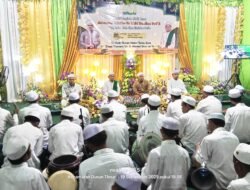 Perayaan Maulid Nabi Besar Muhammad SAW di Majelis Bahasyim Mungkur Tamiang Layang Dihadiri Ribuan Jemaah