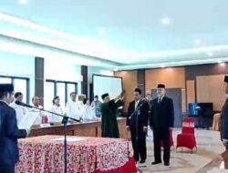 Sekda Barito Timur Lantik Dua Pejabat Administrator Disdukcapil