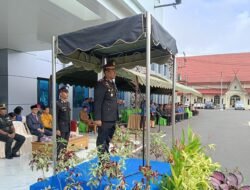 Kapolres Barito Timur Pimpin Upacara Hari Sumpah Pemuda ke-97 di Halaman Kantor Bupati