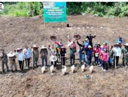 Dukung Swasembada Pangan, Bupati Heriyus Tanam Jagung di Kelurahan Saripoi