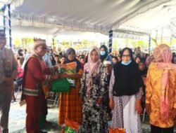 HUT Murung Raya Ke-23 Ribuan Paket Sembako Dibagikan Gratis
