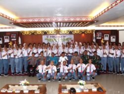 Pemusatan Diklat Pasukan Pengibar Bendera Pusaka Tingkat Kabupaten Murung Raya