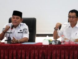 Wabup Pimpin Rapat Verifikasi Penerima Kartu Mura Hebat