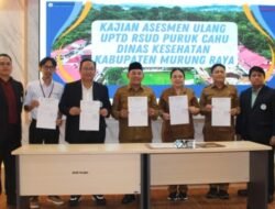 Wabup Hadiri Kajian Asesmen Ulang UPTD RSUD Puruk Cahu