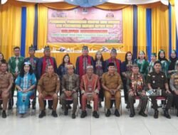 Bupati Murung Raya Lantik Tiga Damang Kepala Adat di Tiga Wilayah Kedamangan