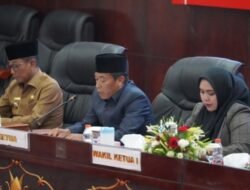 Bupati Heriyus Hadiri Rapat Paripurna DPRD Murung Raya Bahas APBD 2026 dan Raperda Insentif Pemuka Agama