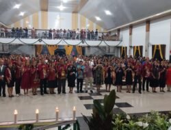 Wakil Bupati Bartim Ajak Jemaat GKE Perkuat Persaudaraan dan Kerukunan di Momen Natal