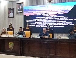 DPRD Bartim Gelar Paripurna Penetapan Rencana Kerja dan Laporan Pengawasan Produk Hukum Daerah