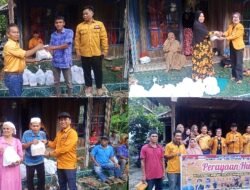 HUT ke-19 Partai Hanura, Hanura Bartim Doakan Korban Banjir dan Salurkan Sembako