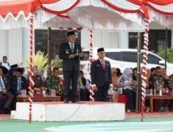 Wakil Bupati Mura Pimpin Upacara HAB ke-80 Kementerian Agama RI