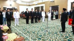 Bupati Murung Raya Lantik JPT Pratama, Administrator, dan Pejabat Fungsional