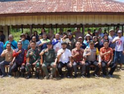 Antusias Petani Sambutan Kunjungan Bupati dan Wabup Bartim ke Lokasi Cetak Sawah Rakyat
