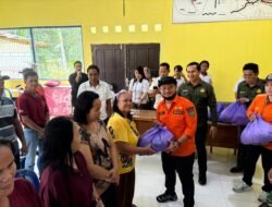 Wabup Barito Timur Turun Langsung Salurkan Bantuan Banjir