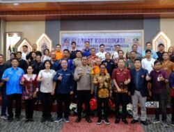 Ketua KONI Mura Heriyus Pimpin Rakor Persiapan Pekan Olahraga Provinsi Kalimantan Tengah XIII