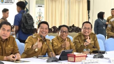 Bupati Murung Raya Hadiri Sosialisasi Kartu Huma Betang Sejahtera di Istana Isen Mulang