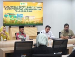Bupati Bartim Jajaki Pembangunan Kampus, Kunjungi Universitas Muhammadiyah Palangkaraya