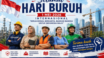 Selamat Hari Buruh 2026: Harapan Pekerja pada Kesejahteraan dan Perluasan Lapangan Kerja