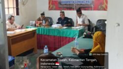 Kedamangan Kecamatan Tewah Kembali Gelar Sidang Gugatan Ahli Waris Alm. Ibung Bangas terhadap PT BMB