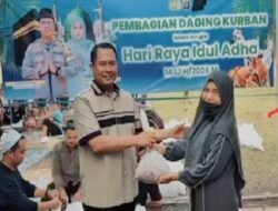 Momentum Idul Adha 1447 H, Kapolres Bartim Pimpin Penyembelihan Hewan Kurban