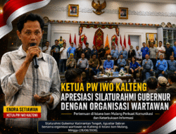 Ketua PW IWO Kalteng Apresiasi Silaturahmi Gubernur dengan Organisasi Wartawan