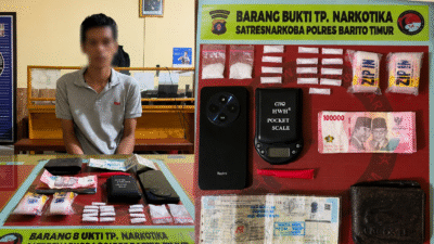 Bawa 15 Paket Sabu, Mahasiswa di Benua Lima Berakhir di Tangan Polisi