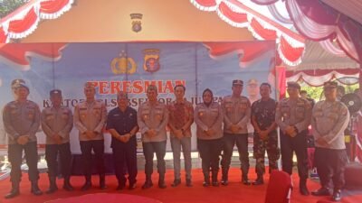 Kapolres Bartim Resmikan Polsubsektor Paju Epat, Tingkatkan Sinergi Jaga Kamtibmas