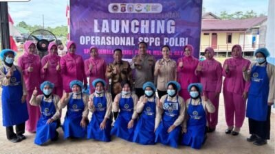 Bupati Murung Raya Resmikan SPPG Kemala Presisi Polres Mura