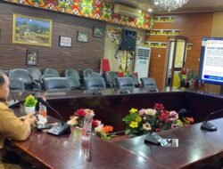 Pemkab Murung Raya Ikuti RDP dan RDPU Bersama DPR RI Secara Virtual