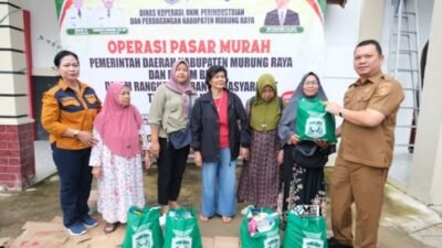 Pemkab Murung Raya dan Bulog Gelar Operasi Pasar Murah, Bantu Warga Hadapi Dampak Inflasi