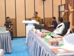 Bupati Heriyus Hadiri Sosialisasi Forum Kepatuhan Program Jaminan Sosial Ketenagakerjaan di Murung Raya