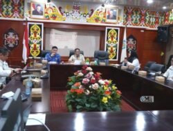 Bupati Heriyus Pimpin Rapat Persiapan Hari Jadi Ke-24 Kabupaten Murung Raya