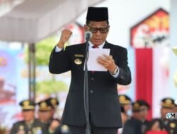 Bupati Heriyus Pimpin Upacara Hari Bhayangkara ke-80, Apresiasi Dedikasi Polres Murung Raya