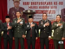 Bupati Heriyus Hadiri Syukuran Hari Bhayangkara ke-80, Apresiasi Pengabdian Polri