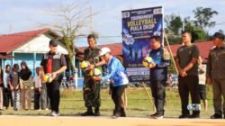 Bupati Heriyus Buka Turnamen Bola Voli Porcam 2026 di Laung Tuhup, Dorong Lahirnya Atlet Berprestasi