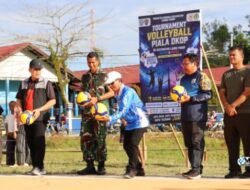 Bupati Heriyus Buka Turnamen Bola Voli Porcam 2026 di Laung Tuhup, Dorong Lahirnya Atlet Berprestasi