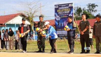 Bupati Heriyus Buka Turnamen Bola Voli Porcam 2026 di Laung Tuhup, Dorong Lahirnya Atlet Berprestasi