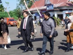 Bupati Heriyus Lepas Kepulangan Wagub Kalteng Usai Hadiri Pembukaan Sinode Umum XXV GKE di Murung Raya