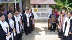 Bupati Heriyus Resmikan Pastori dan Hadiri Pentahbisan Gereja GKE Pandohon Iman Tahujan Ontu