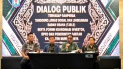 Bupati Heriyus Buka Dialog Publik Ranperda TJSLB dan Forum Koordinasi Investor di Jakarta