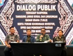 Bupati Heriyus Buka Dialog Publik Ranperda TJSLB dan Forum Koordinasi Investor di Jakarta