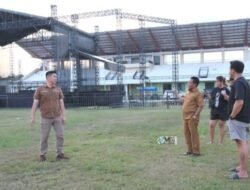 Bupati Heriyus Tinjau Persiapan Malam Hiburan Rakyat HUT Ke-24 Murung Raya, Pastikan Berjalan Aman dan Sukses