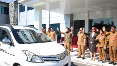 Lepas Peserta Sinode Umum XXV GKE, Wabup Bartim Tekankan Peran Gereja dalam Pembangunan Daerah