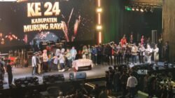 Malam Hiburan Rakyat HUT Murung Raya Berlangsung Meriah, Ungu dan Faris Adam Jadi Magnet Penonton