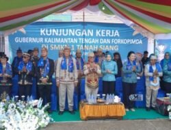 Gubernur Agustiar Sabran Bersama Bupati Kunjungi SMKN 1 Murung, Ajak Pelajar Semangat Raih Prestasi